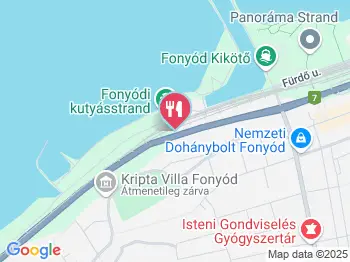 Torony Étterem Fonyód a térképen