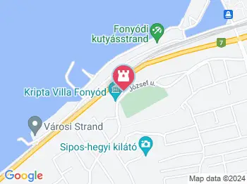 Walkó-kilátó Fonyód a térképen