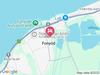 Wiener Villa Fonyód a térképen