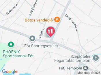 Aprócska Söröző Fót a térképen