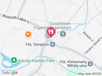 California Burger Fót a térképen