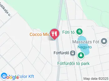 Cocco-Mio Étterem Fót a térképen