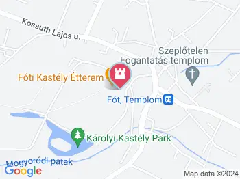 Károlyi-kastély Fót a térképen