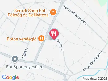 Sörapu Kocsmája Fót a térképen