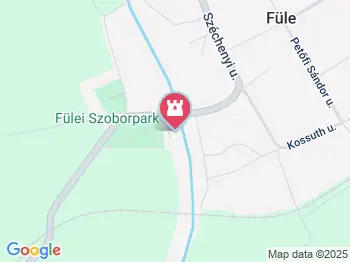 Fülei Szoborpark Füle a térképen