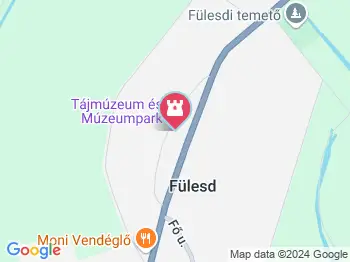 Falumúzeum Fülesd a térképen