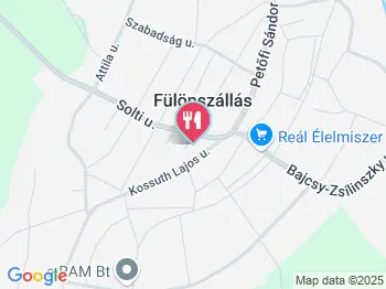 Kígyós Csárda Fülöpszállás a térképen