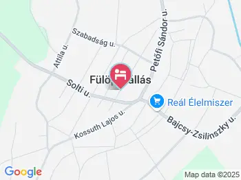 Kígyós Panzió Fülöpszállás a térképen