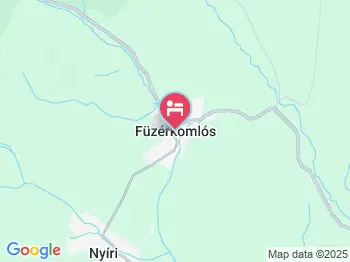 Zempléni Fehér Szikla Turisztikai Központ Füzérkomlós a térképen