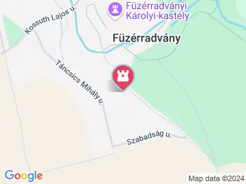 Égbekiáltó gyökerek köztéri alkotás Füzérradvány a térképen