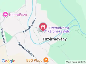 Károlyi Kávézó Füzérradvány a térképen