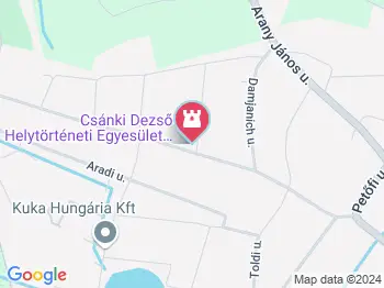 Csánki Dezső Helytörténeti Egyesület Füzesgyarmat a térképen