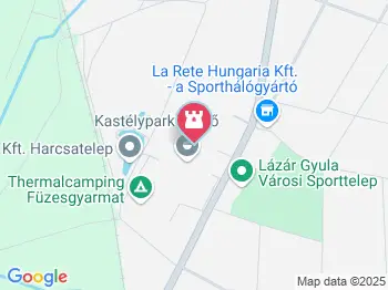 Füzesgyarmati Kastélypark Fürdő Füzesgyarmat a térképen