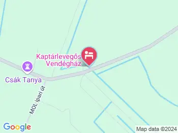 Kaptárlevegős Vendégház Füzesgyarmat a térképen