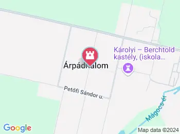 Justh Zsigmond Emlékszoba Gádoros a térképen