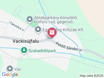 Vankóné Dudás Juli Emlékház Galgamácsa a térképen
