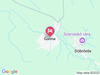 Gádoros Vendégház Ganna a térképen