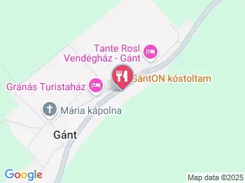 Gánton Kóstoltam Gánt a térképen