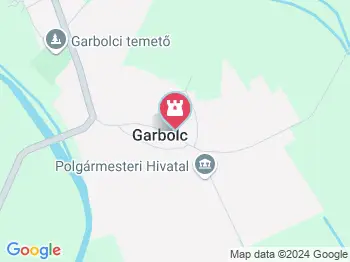 Magyarország Legkeletibb pontja emlékoszlop, Garbolc Garbolc a térképen