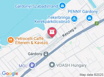 CrossWater Gárdony Gárdony a térképen
