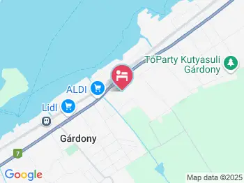Cucu Vendégház Gárdony a térképen