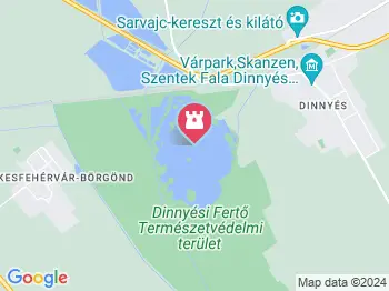 Dinnyési Fertő Gárdony a térképen