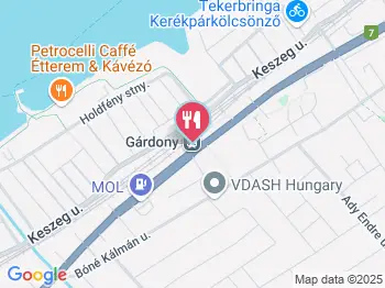 Fagyi Kuckó Gárdony a térképen