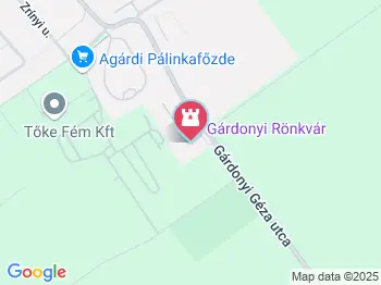 Gárdonyi Rönkvár Gárdony a térképen