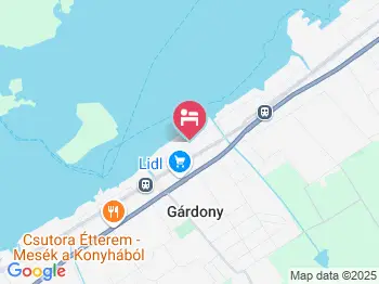 Hotel Gárdony Gárdony a térképen