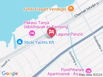 Hotel Laguna Gárdony a térképen