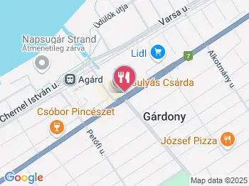 Jobb, mint otthon - Halsütő & Borozó Gárdony a térképen