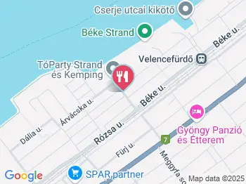 Karolina Büfé Gárdony a térképen