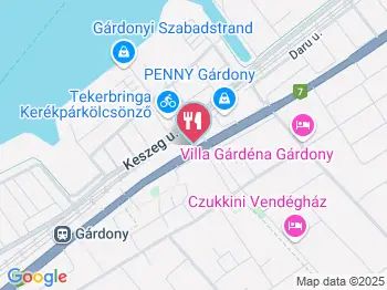 Klára Büfé Gárdony a térképen