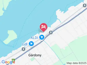  Part Hotel Gárdony a térképen