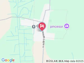 Termálvölgy Vendégház Gelse a térképen