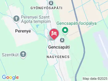 Öreg Fenyő Vendégház Gencsapáti a térképen
