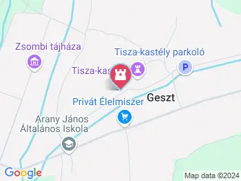 Arany János Irodalmi Emlékház Geszt a térképen