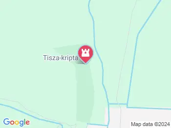 Tisza-kripta Geszt a térképen