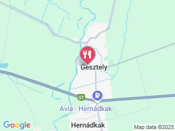 Poroszkai Étterem Söröző Gesztely a térképen