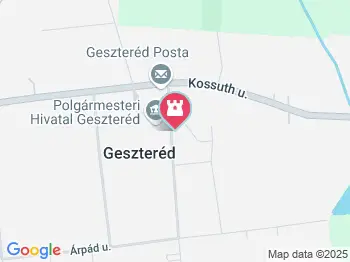 Szent Anna Geszteréd a térképen