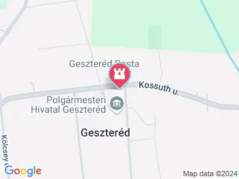 Trianon-emlékmű Geszteréd a térképen