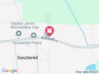 Újjászületés Geszteréd a térképen