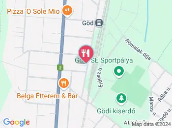 Balkan Grill Göd a térképen