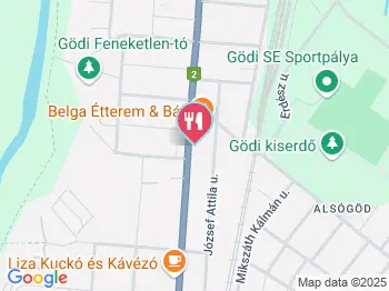 Belga Sörház Göd a térképen