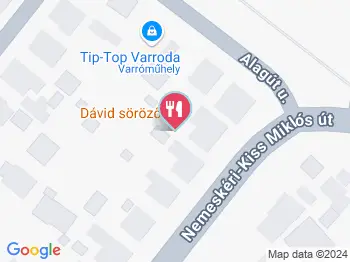 Dávid söröző Göd a térképen