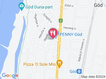 Kincsem Borozó Göd a térképen