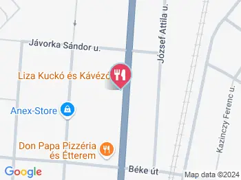 Liza Kuckó és Kávézó Göd a térképen