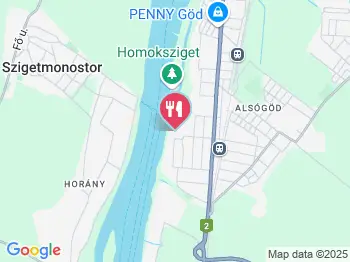 Széchenyi Csárda Étterem és Kávézó Göd a térképen