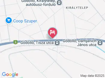 Anda Vendégház Gödöllő a térképen