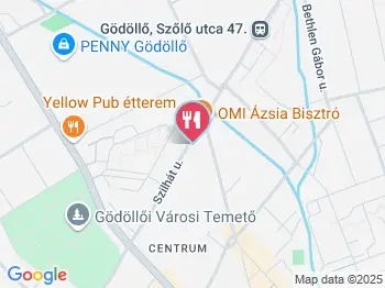 Caravella Gödöllő a térképen